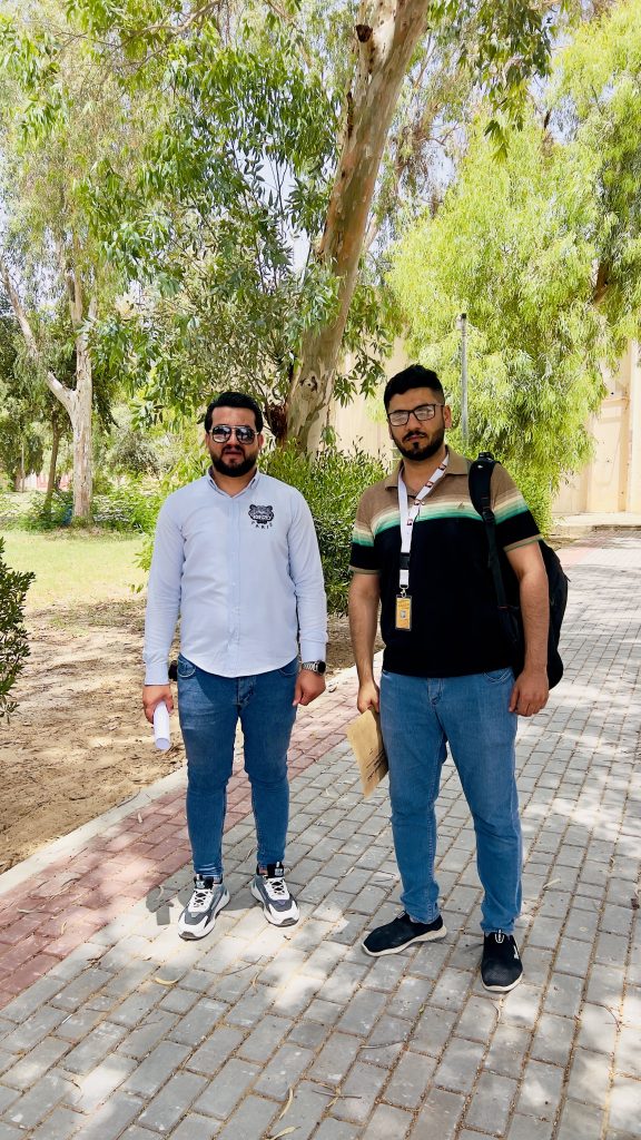 Supply (Tikrit University/College of Engineering) engineering equipment and installing measuring devices according to the contract assigned to our company by the International Human Generation Triangle Organization